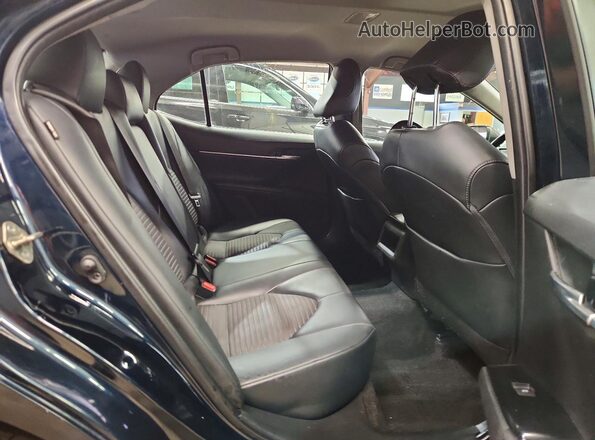 4T1G11AK8LU342743 2020 TOYOTA CAMRY Blue Vista de los asientos traseros
