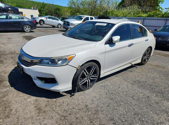 1HGCR2F54GA193549 2016 HONDA ACCORD White 