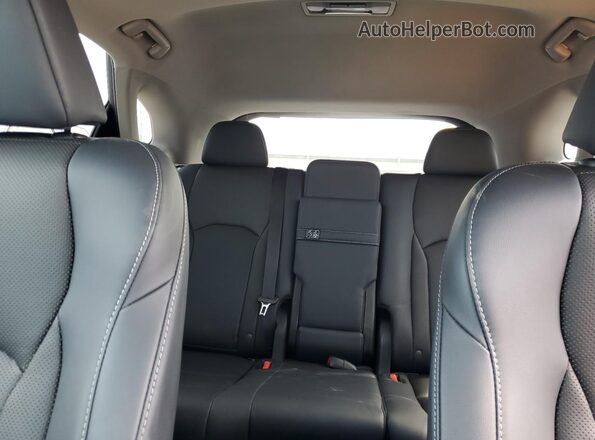 2T2HZMDA6MC269937 2021 LEXUS RX Gray უკანა სალონის ხედი