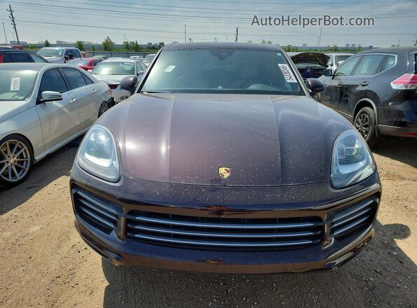 WP1AA2AYXKDA04052 2019 PORSCHE CAYENNE Burgundy უკანა ხედი