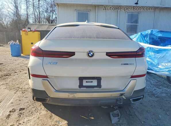 5UXCY4C00L9D49475 2020 BMW X6 White 