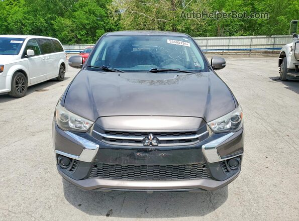 JA4AR3AU4JZ028937 2018 MITSUBISHI OUTLANDER Brown 