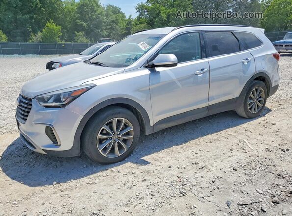 KM8SMDHF1HU181980 2017 HYUNDAI SANTA Silver 