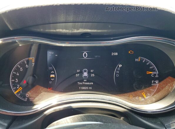 1C4RJEBG6KC656491 2019 JEEP CHEROKEE Red Vista de los asientos traseros