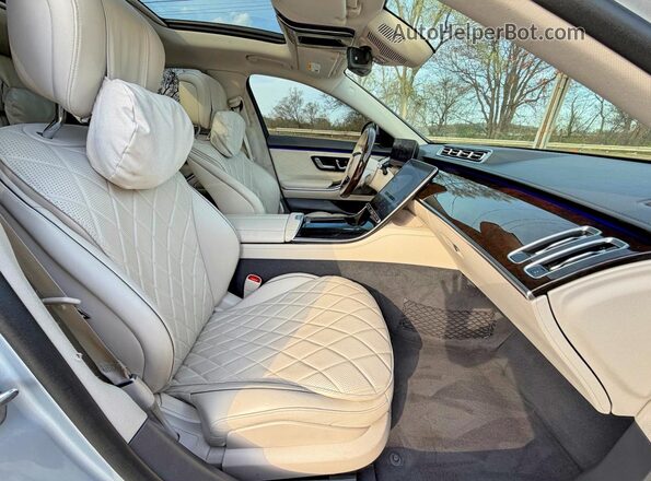 W1K6G7GB1MA018793 2021 MERCEDES-BENZ S Серебряный Вид сзади