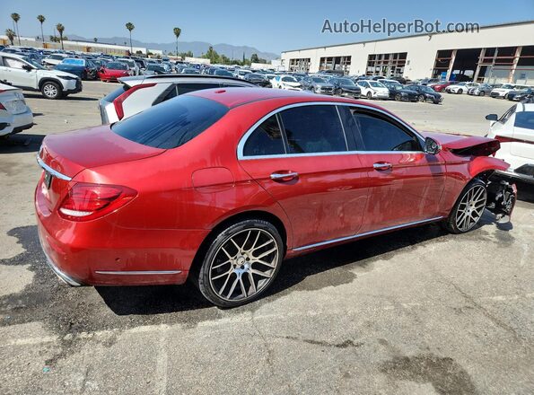 WDDZF4JB3HA204929 2017 MERCEDES-BENZ E Красный 