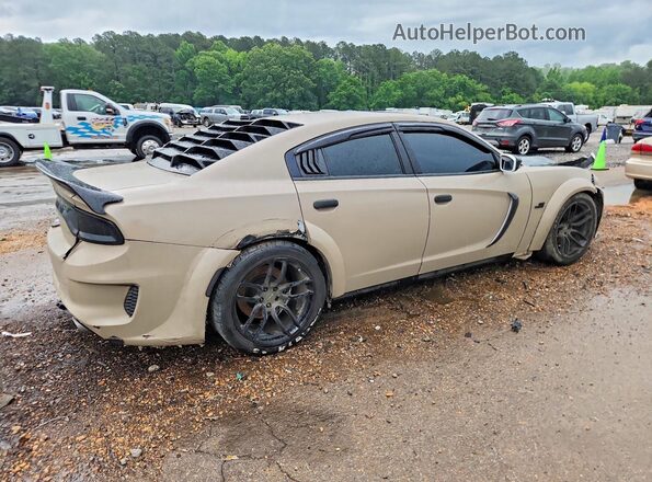 2C3CDXGJ5JH228599 2018 DODGE CHARGER Tan წინა მარჯვენა