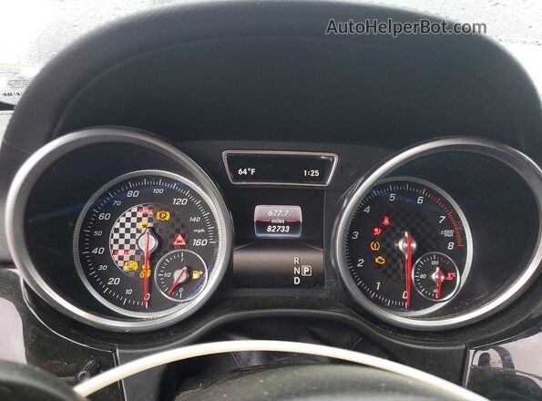 4JGED6EB8GA032525 2016 MERCEDES-BENZ GLE Black Widok tylnych siedzeń