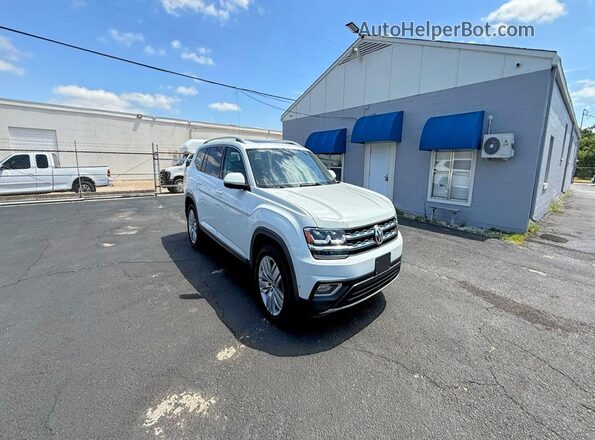 1V2NR2CA3KC521144 2019 VOLKSWAGEN ATLAS Белый Задняя левая четверть