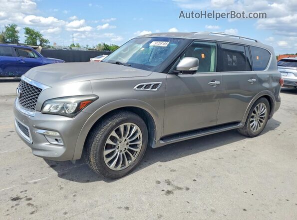 JN8AZ2NE2H9154554 2017 INFINITI QX80 Gray 