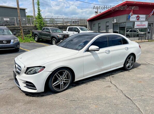 WDDZF4KB0KA606543 2019 MERCEDES-BENZ E White Հետևի ձախ