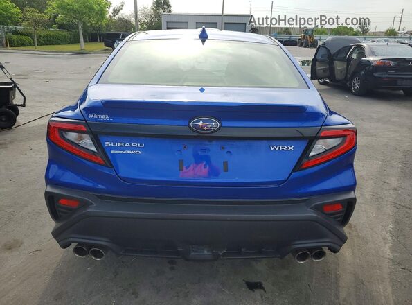 JF1VBAF68P9802681 2023 SUBARU WRX Blue Widok wnętrza z przodu