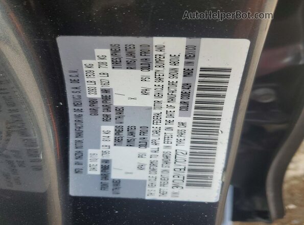 3MYDLBYV9LY707727 2020 TOYOTA YARIS Серый Вид наклейки с VIN-кодом