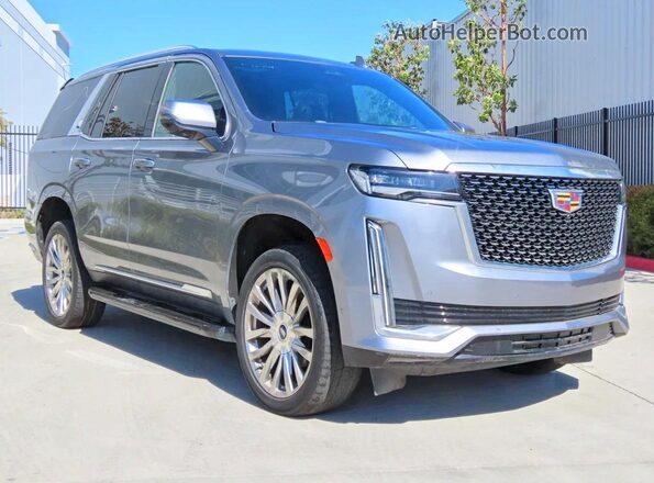 1GYS3BKL3NR289908 2022 CADILLAC ESCALADE Gray Задня ліва чверть