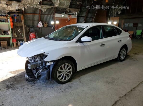 3N1AB7AP3KY402366 2019 NISSAN SENTRA Белый 