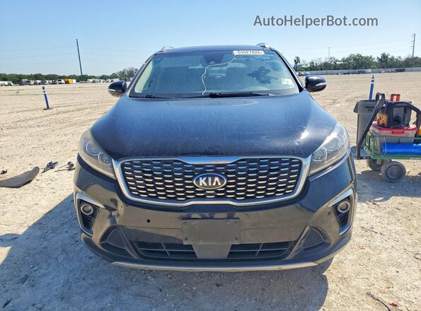 5XYPK4A56KG543375 2019 KIA SORENTO Black 