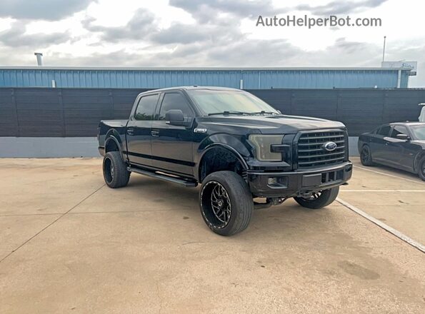 1FTEW1EF6HKE29828 2017 FORD F150 Black 