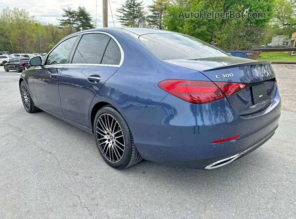 W1KAF4GB0RR170763 2024 MERCEDES-BENZ C Blue Tył prawy