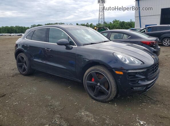 WP1AF2A59GLB93474 2016 PORSCHE MACAN Черный Вид спереди