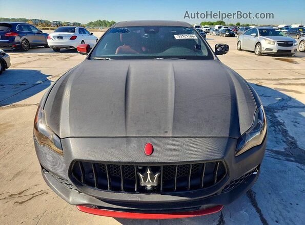 ZAM56RPL4H1226634 2017 MASERATI QUATTROPOR Gray უკანა ხედი