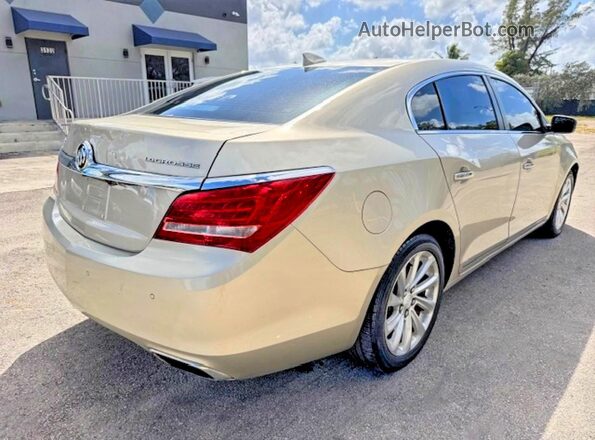 1G4GB5G35GF172002 2016 BUICK LACROSSE Gold Delantero derecho