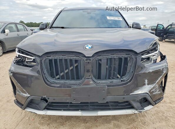 WBX47DP07RN252373 2024 BMW X3 Charcoal Widok z tyłu