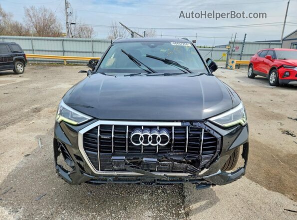 WA1EECF33M1059953 2021 AUDI Q3 Black Հետևի տեսք