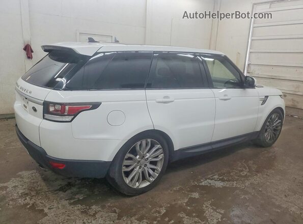 SALWR2PF9GA595319 2016 LAND ROVER RANGE ROVER Белый Передняя правая четверть
