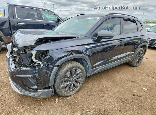 3VVCX7B28NM013021 2022 VOLKSWAGEN TAOS Black Հետևի ձախ
