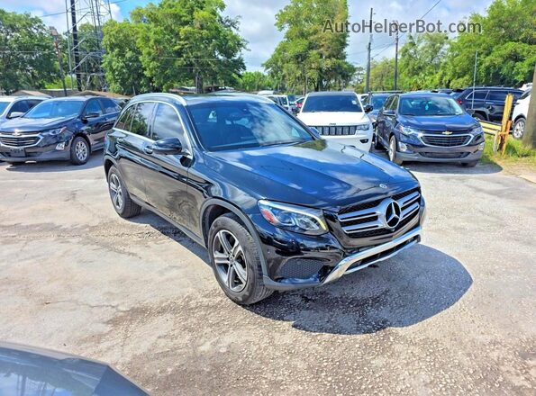 WDC0G4JB3JV107125 2018 MERCEDES-BENZ GLC-CLASS Black Trasero izquierdo