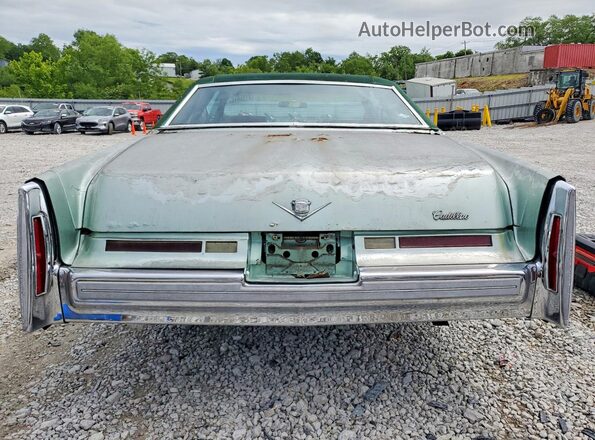 6D47S6Q305355 1976 CADILLAC DEVILLE Green Widok z tyłu
