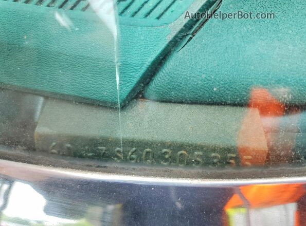6D47S6Q305355 1976 CADILLAC DEVILLE Green Widok naklejki z numerem VIN