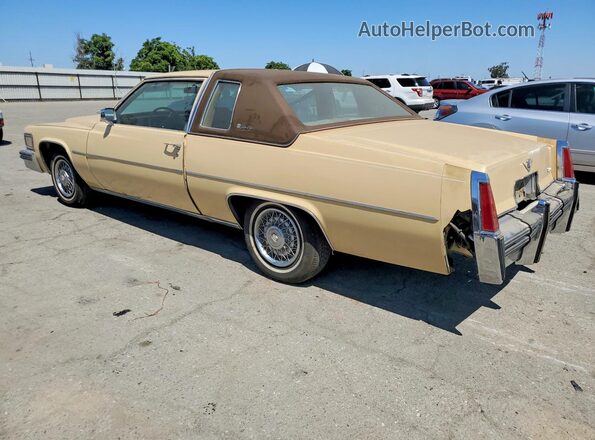 6D47S7Q294196 1977 CADILLAC DEVILLE Beige Tył lewy