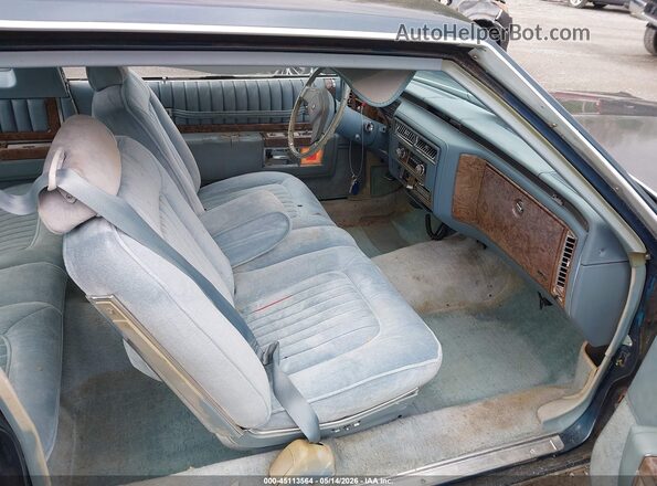 6D47S99246178     1979 CADILLAC DEVILLE Синий Вид салона спереди