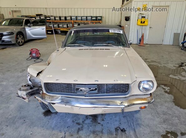 6F07T38999 1966 FORD MUSTANG Cream Front view
