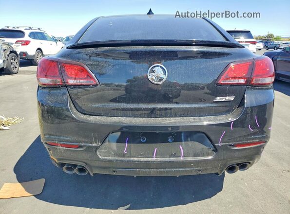 6G3F15RW1HL300591 2017 CHEVROLET SS Черный Вид сзади
