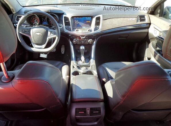 6G3F15RW4GL226145 2016 CHEVROLET SS Black Dashboard view