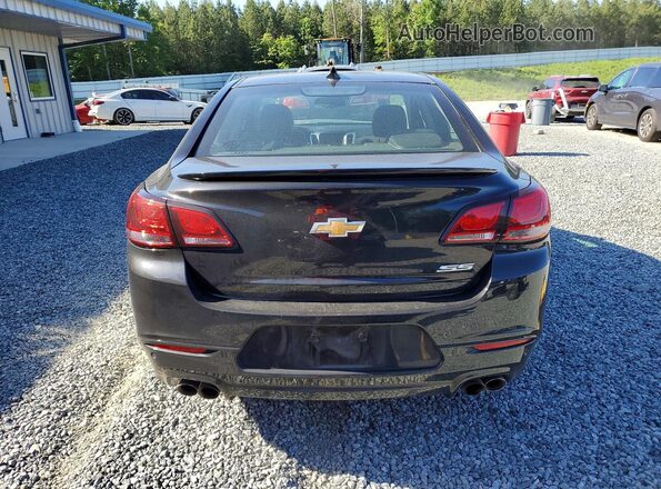6G3F15RW4GL226145 2016 CHEVROLET SS Black Rear view