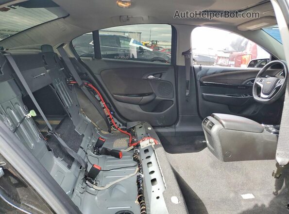 6G3F15RWXHL301173 2017 CHEVROLET SS Black Вид задніх сидінь