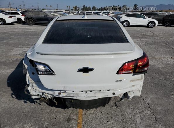 6G3F25RW7HL301306 2017 CHEVROLET SS White უკანა ხედი