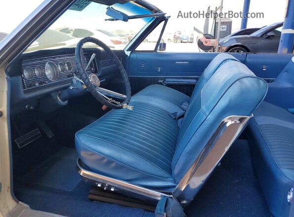 6W45Q537344 1966 MERCURY MONTEREY White Vista interior delantera