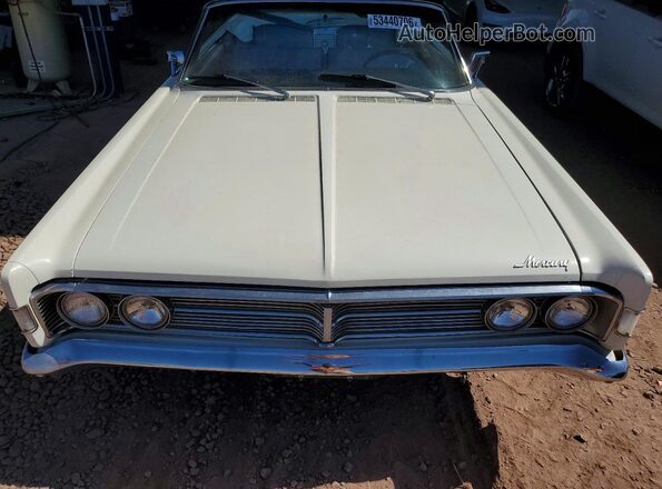 6W45Q537344 1966 MERCURY MONTEREY White Vista interior trasera
