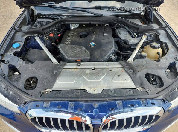 5UXTR9C55JLC77999 2018 BMW X3 Blue 