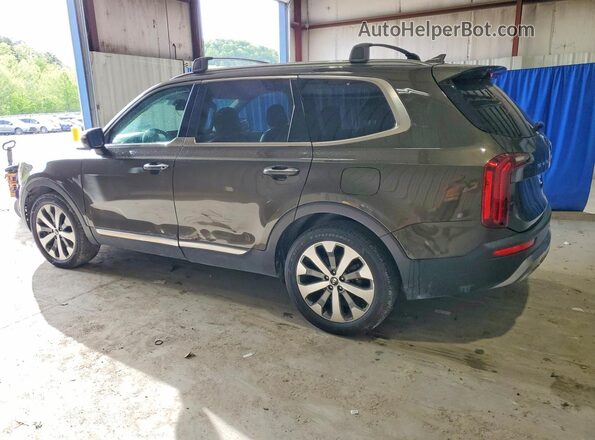 5XYP64HC1MG143526 2021 KIA TELLURIDE Green 