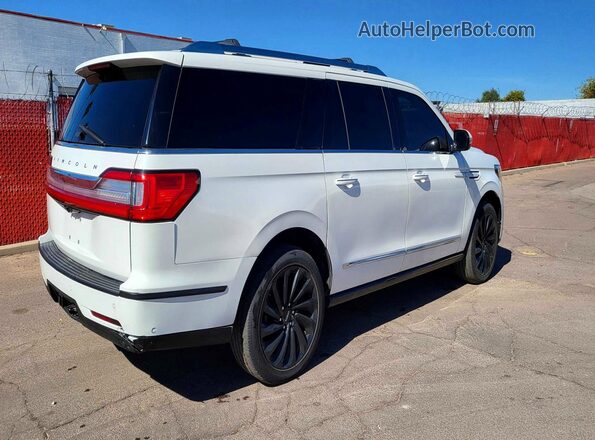 5LMJJ3LT8LEL10177 2020 LINCOLN NAVIGATOR White Vista frontal