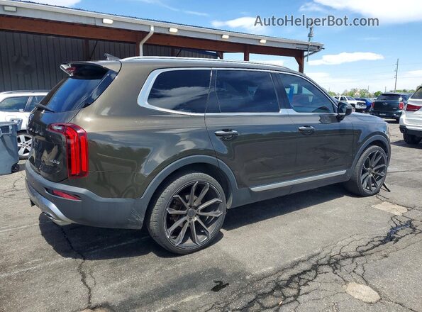 5XYP5DHC4LG004489 2020 KIA TELLURIDE Brown Przód prawy