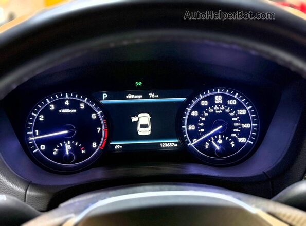 KMHGN4JB3JU230984 2018 GENESIS G80 Белый 