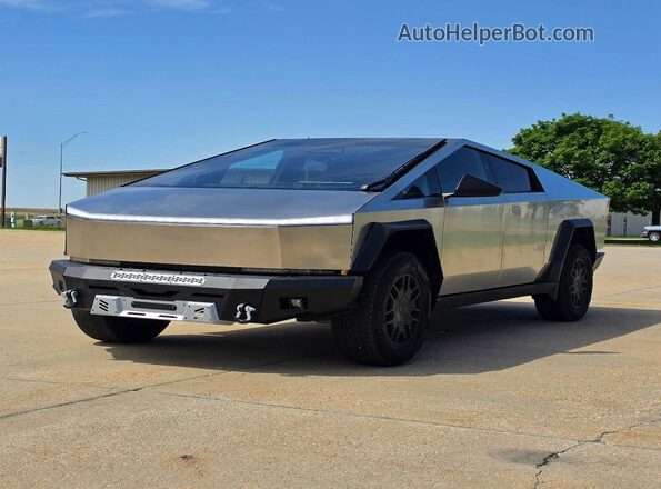 7G2CEHED1RA026043 2024 TESLA CYBERTRUCK Silver Tył prawy
