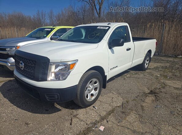 1N6AA1R70KN521908 2019 NISSAN TITAN White Հետևի ձախ