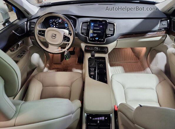 YV4A22PK9G1031122 2016 VOLVO XC90 Кремовый Вид щитка приборов